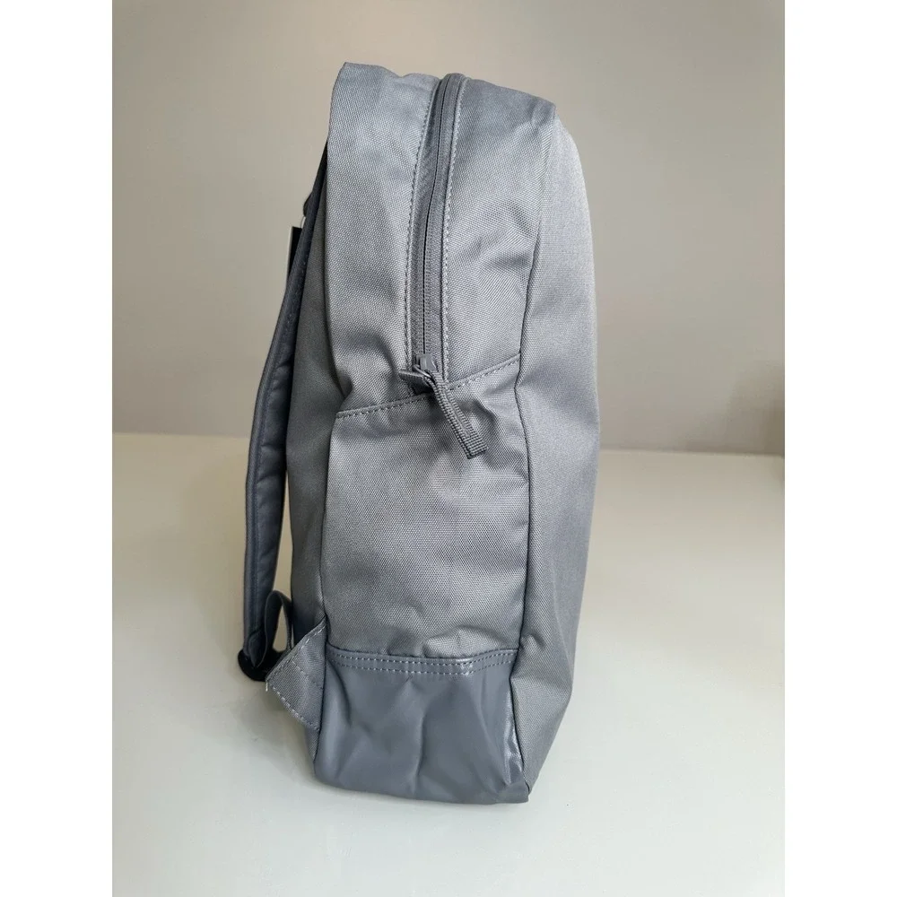 Converse Speed 2 Backpack Grey White Logo School Travel Bag 10018262-A04 NWT OS